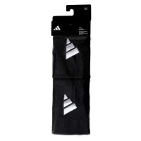 Adidas Long Black White Wristbands 2 Units