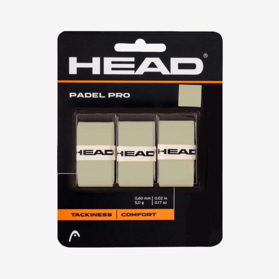 Overgrips Head Padel Pro Grey 3 unites