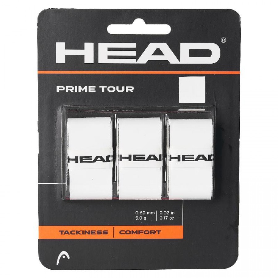 Overgrips Head Prime Tour Blanc 3 Unites