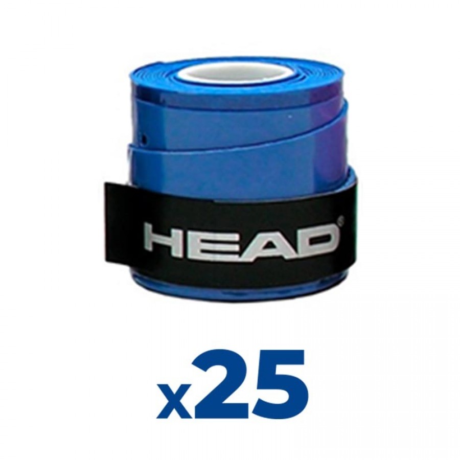 Overgrips Head Xtreme Soft Blue 25 Unités - Barata Oferta Outlet