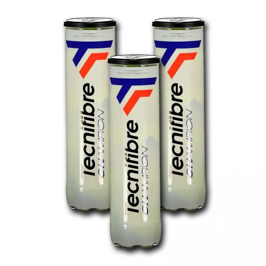 Pack de 3 bateaux de 4 pellets Tecnifibre Champion