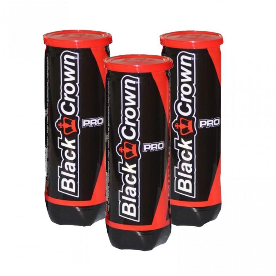 Pack de 3 bidons black Crown Ball