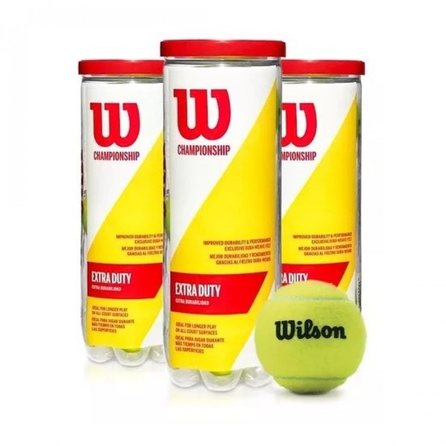 Lot de 3 deriveurs a granules Wilson Championship Extra Duty