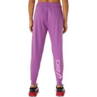 Pantalon Asics Logo Grande Lavanda