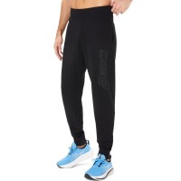 Pantalon Asics Logo Noir Gris