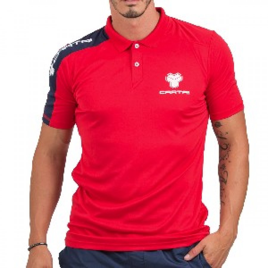 Polo Cartri Academy Red Marine Junior