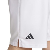 Short Adidas Club 3 Stripes Blanco Negro