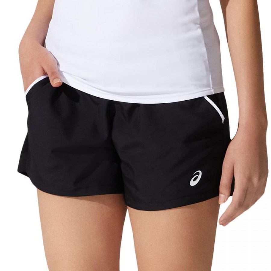 Short Asics Court Performance Negro Mujer