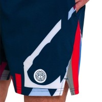 Short Bidi Badu New York 7Inch Azul Oscuro Rojo