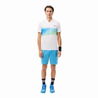 Lacoste Daniil Medvedev Blue White Shorts