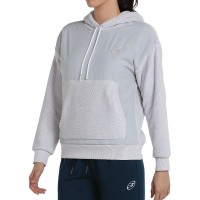 Sudadera Bullpadel Neda Gris Perla