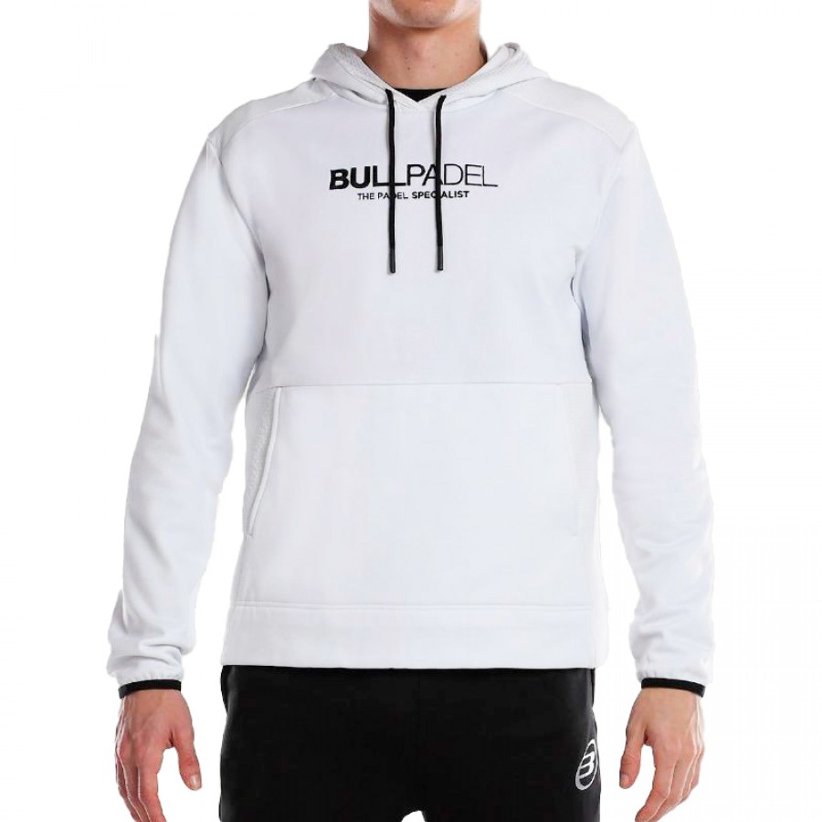 Sudadera Bullpadel Yambo Blanco