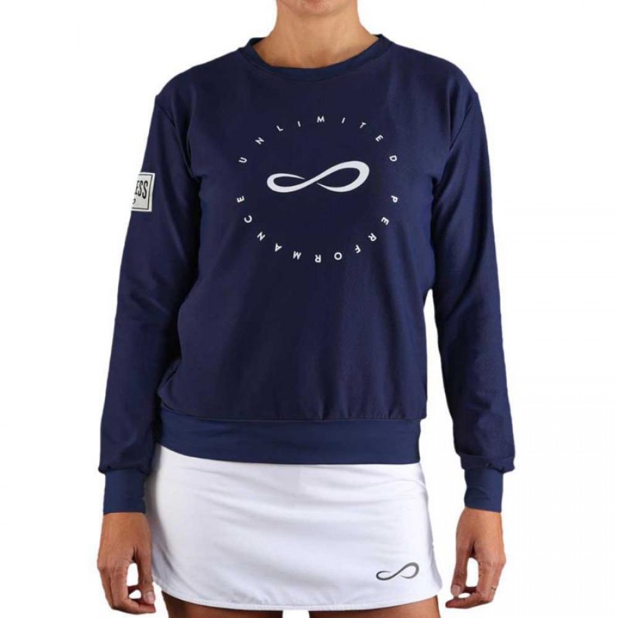 Sweat-shirt Endless Inner Tech bleu marine