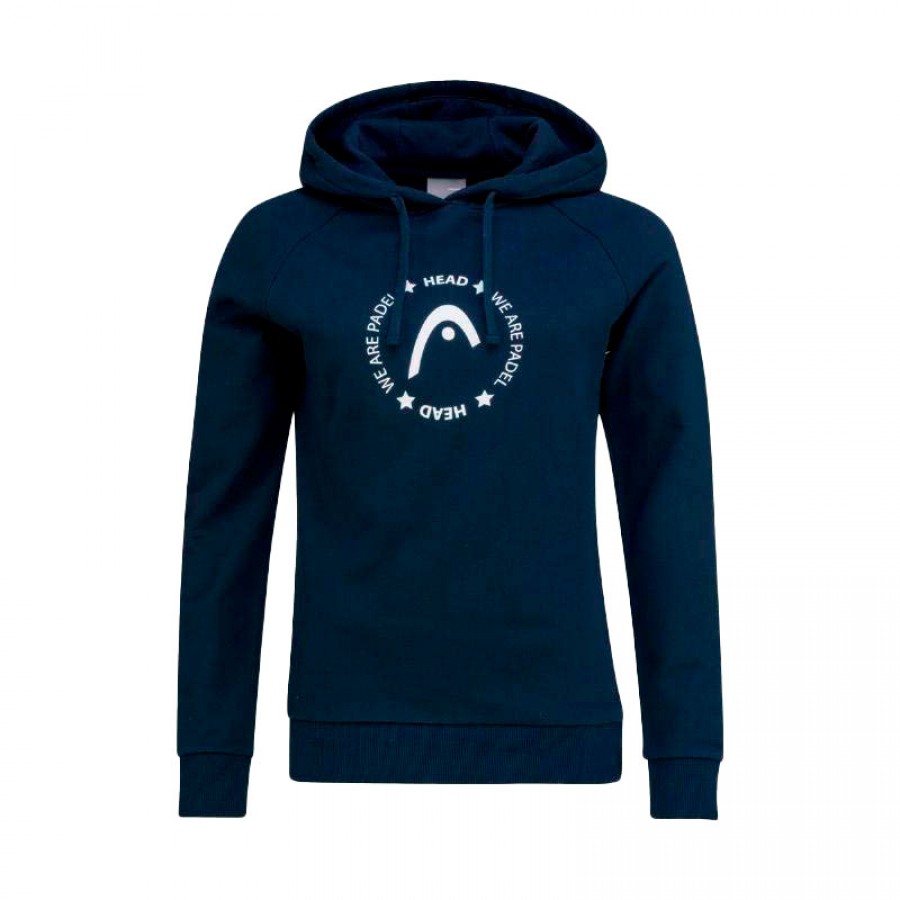 Sweatshirt Head Padel Dark Blue Woman