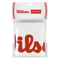 Wilson White Red Small Towel