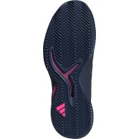 Zapatillas Adidas Adizero Cybersonic Clay Azul Oscuro Rosa