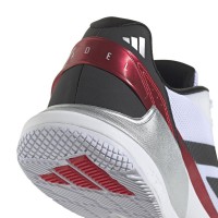 Zapatillas Adidas Crazyquick LS Padel Blanco Negro Rojo