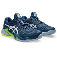 Zapatillas Asics Court FF 3 Clay Azul Mako Blanco