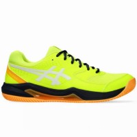 Baskets Asics Gel Dedicate 8 Padel Jaune Fluo Blanc