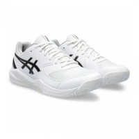 Chaussures Asics Gel Dedicate 8 Padel Blanc Noir