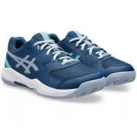 Asics Gel Dedicate 8 Padel GS Blue Mako Gray Junior Sneakers