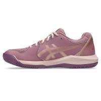 Zapatillas Asics Gel Dedicate 8 Padel Purpura Oxide Blanco Mujer