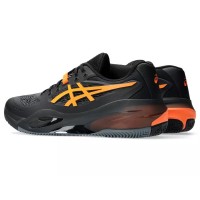 Zapatillas Asics Gel Resolution X Clay Negro Naranja