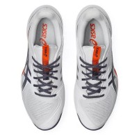 Asics Solution Speed FF 3 Clay White Gray Orange Sneakers