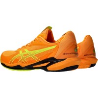 Zapatillas Asics Solution Speed FF 3 Padel Naranja Amarillo