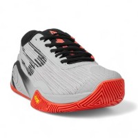 Baskets Bullpadel Paquito Navarro Hack Vibram 25V Gris Clair