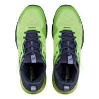 Sneakers Head Motion Pro Lime Bleu Marine