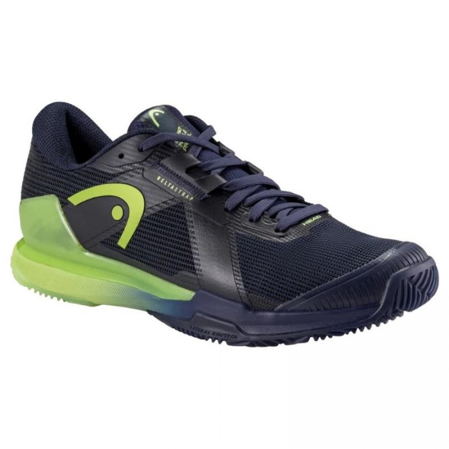 Zapatillas Head Sprint Pro 4.0 Padel Azul Marino Lima