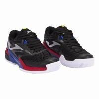 Zapatillas Joma Roland 2401 Negro Rojo