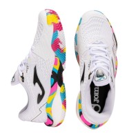 Joma Smash 2592 Blanc Baskets Multicolores