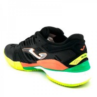 Zapatillas Joma WPT T.Slam 2201 Clay Negro Naranja Fluor