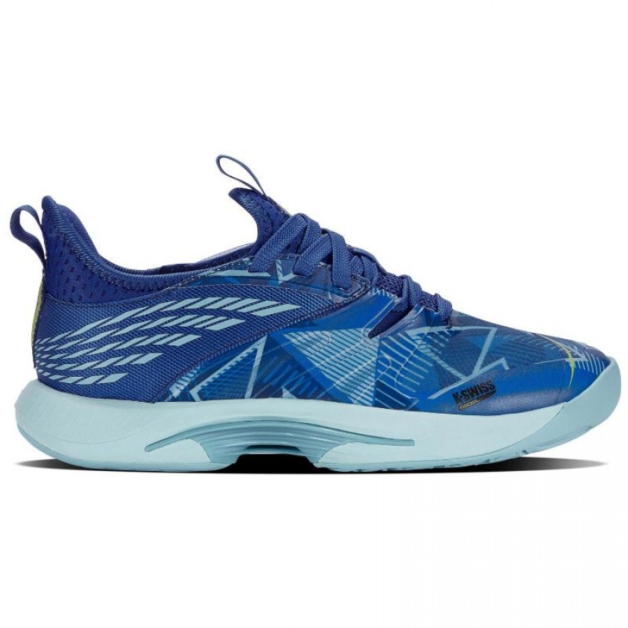 Zapatillas Kswiss Speedtrac Padel Azul Topacio Brillante Mujer