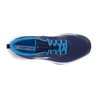 Chaussures Lotto Mirage 600 Marino Blanc Bleu