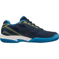 Zapatillas Mizuno Break Shot 4 CC Azul Oscuro Amarillo