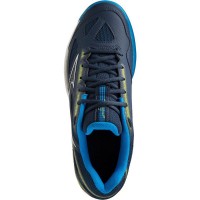 Zapatillas Mizuno Break Shot 4 CC Azul Oscuro Amarillo