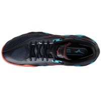 Mizuno Wave Enforce Tour 2 Padel Black Blue Red Sneakers