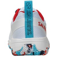 Zapatillas Salming Rebel Light Dazzle Blanco Rojo Azul Mujer