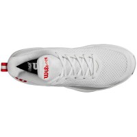 Zapatillas Wilson Rush Pro Lite Blanco Azul Perla Rojo Mujer