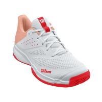 Zapatillas Wilson Kaos Stroke 2.0 Blanco Coral Mujer