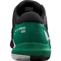 Wilson Rush Pro Ace Clay Black Green White Sneakers